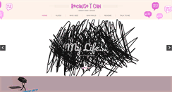 Desktop Screenshot of becauseican.co.za